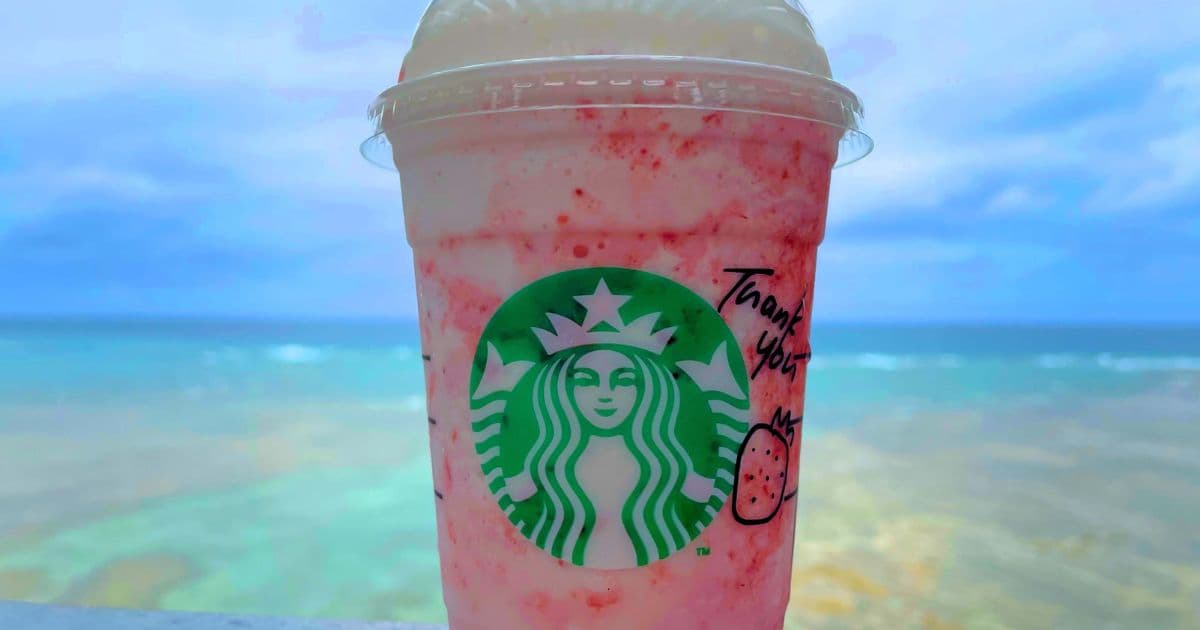 スターバックスストロベリーフラペチーノ