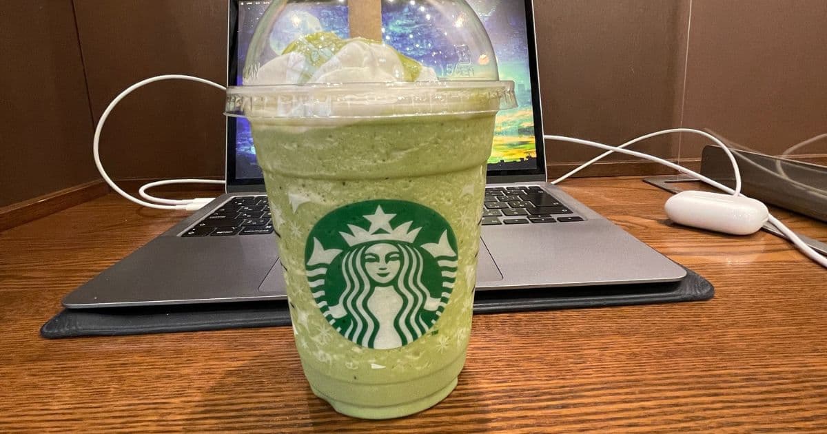 期間限定の抹茶フラペチーノを飲んでみた感想